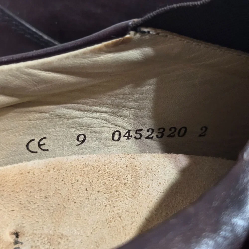 Finn Comfort Womens Brown‎ Leather Comfort Shoes Size 9D Adjustable Straps EUC